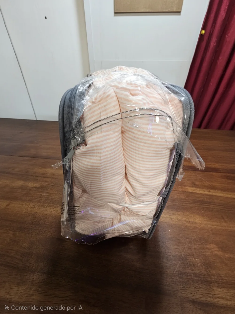 Elegant Blush Tufted Comforter Set - Open Never Used